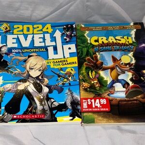 2024 Level Up and Crash Bandicoot Guide Books